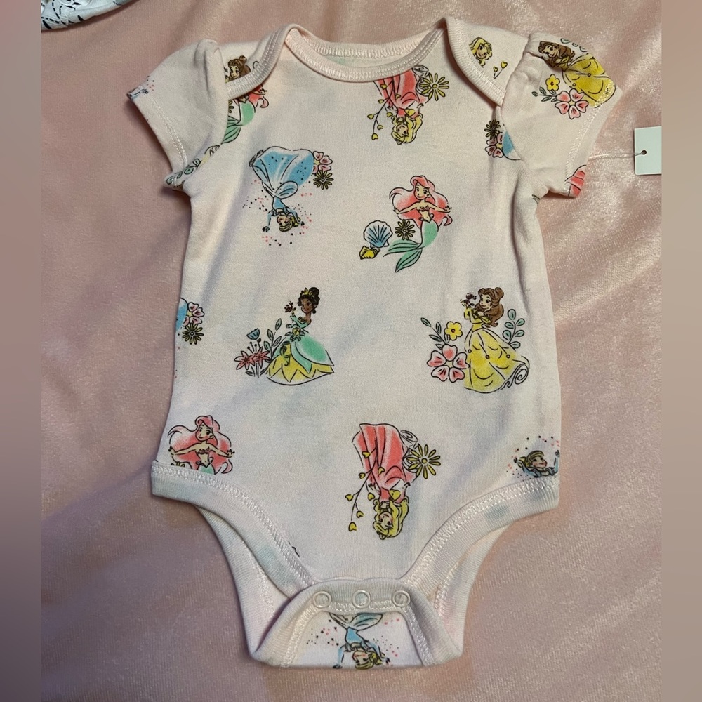 Disney princess onesie’s